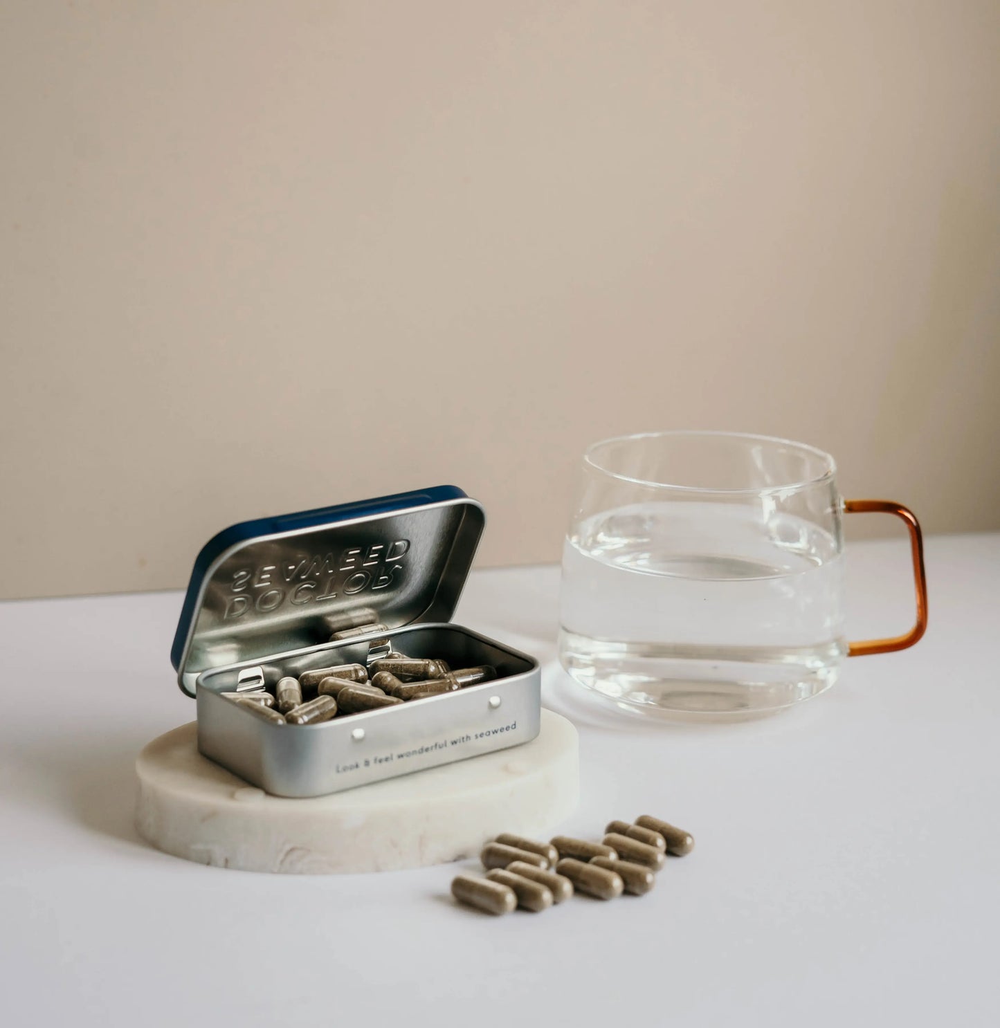 Doctor Seaweed Refillable Supplement Tin