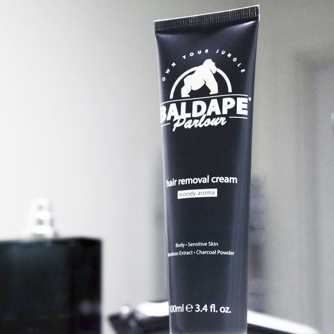 Baldape Parlour Charcoal Body Hair Removal Cream 100ml