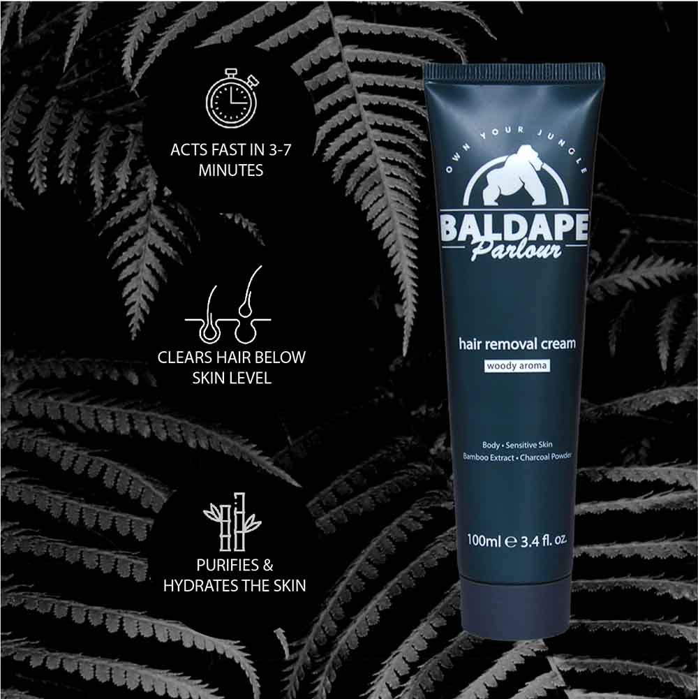 Baldape Parlour Back & Body Hair Removal - The Silverback Kit
