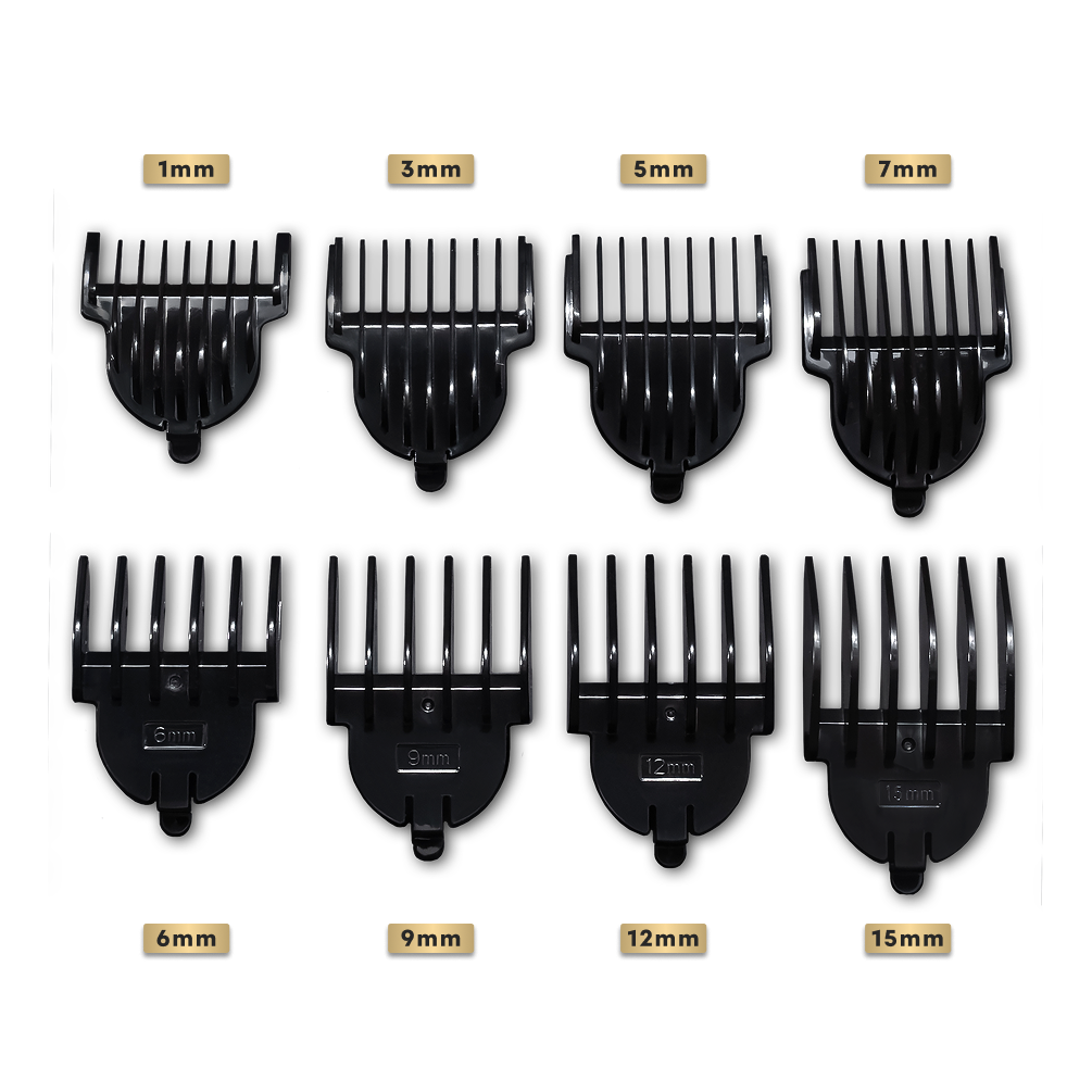 Varangian Trimmer guard sizes labeled