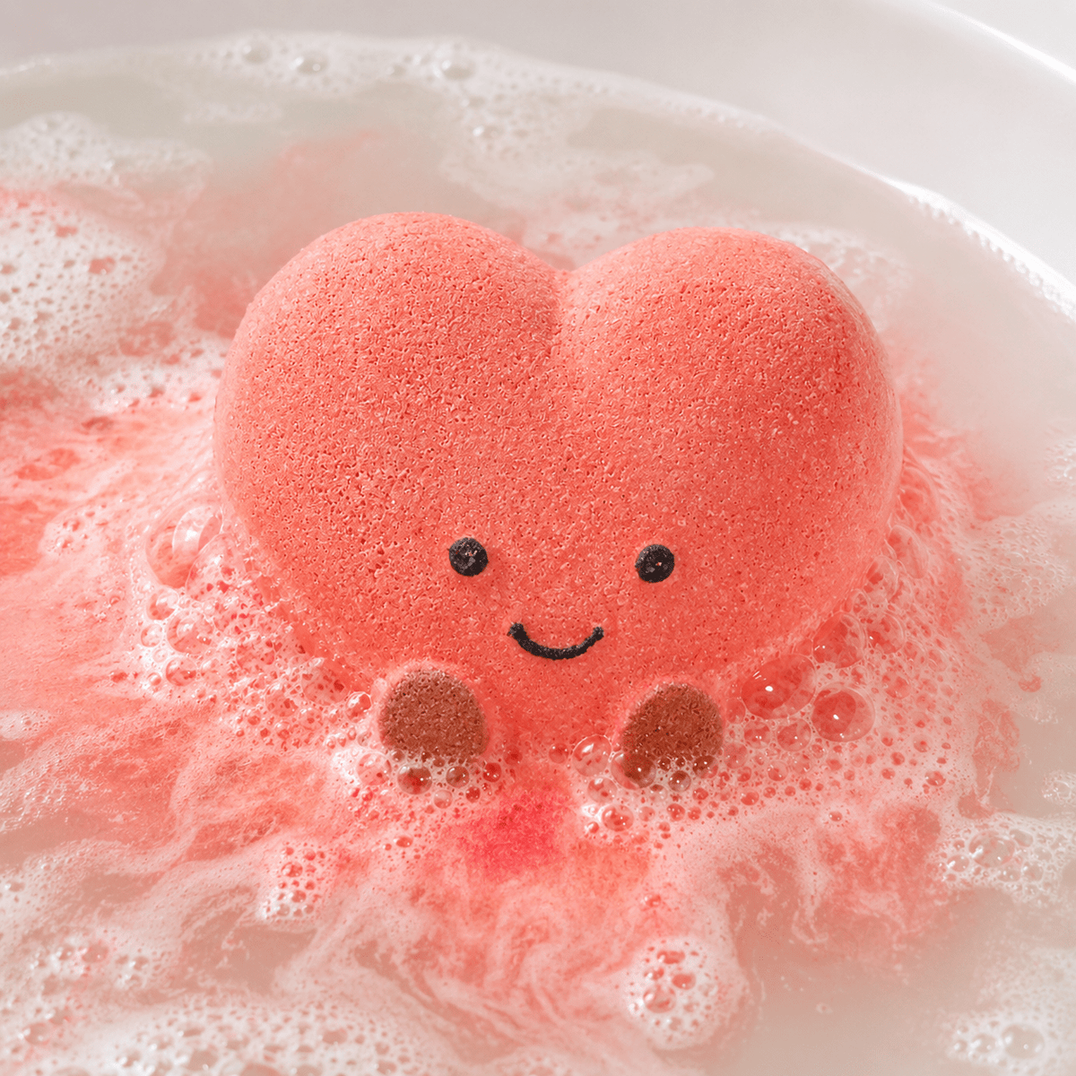 Soul and Soap Adorable Heart Bath Bomb 75g