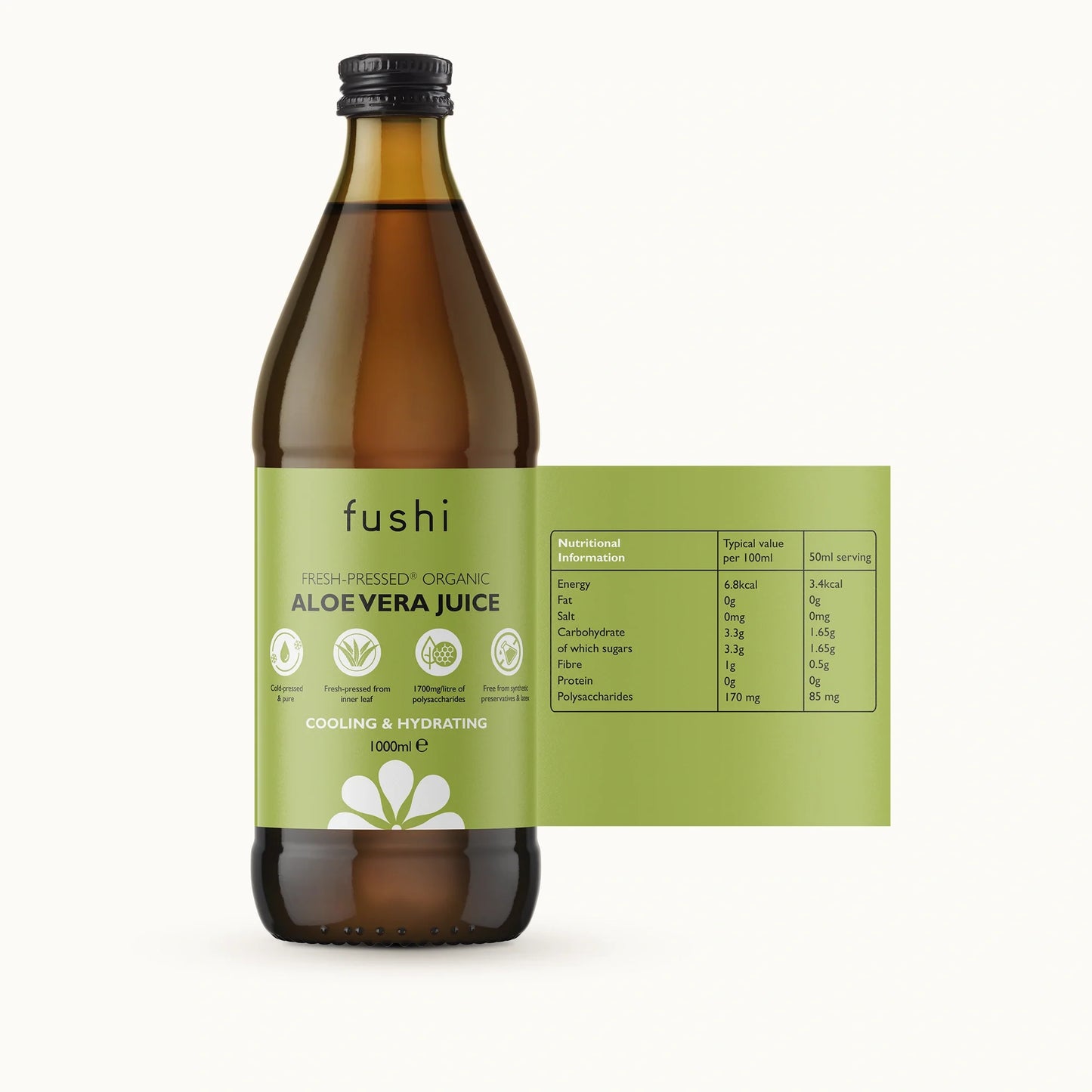 Fushi Organic Aloe Vera Juice 1 Litre
