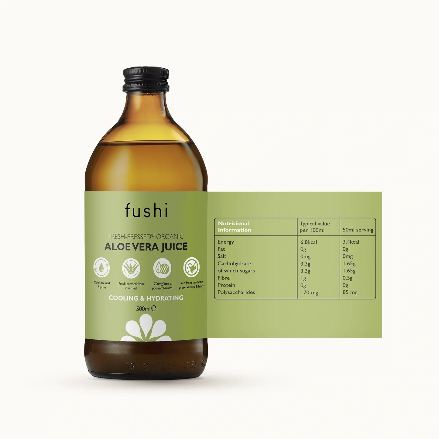 Fushi Organic Aloe Vera Juice 500ml