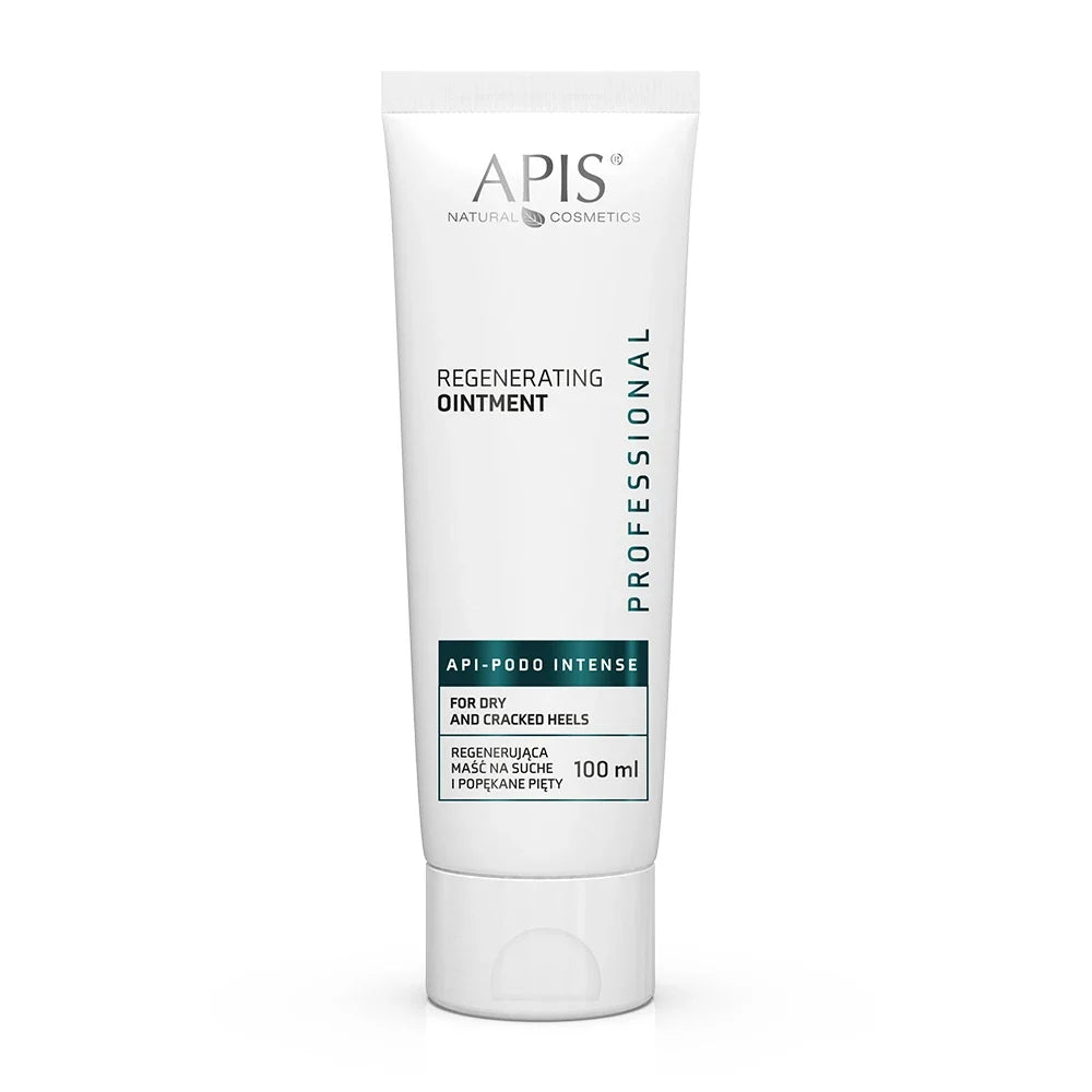 Tube of APIS regenerating ointment on a white background