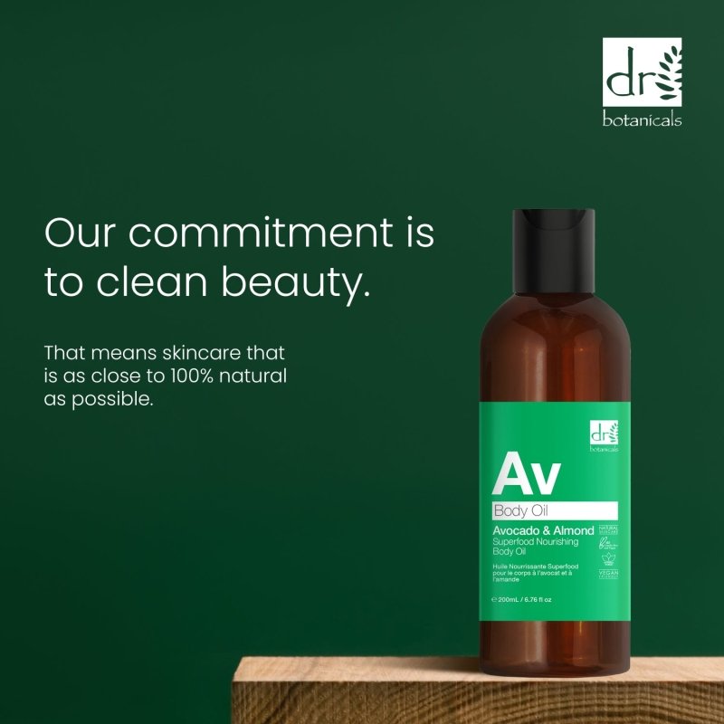 Avocado & Almond Superfood Nourishing Body Oil 200ml