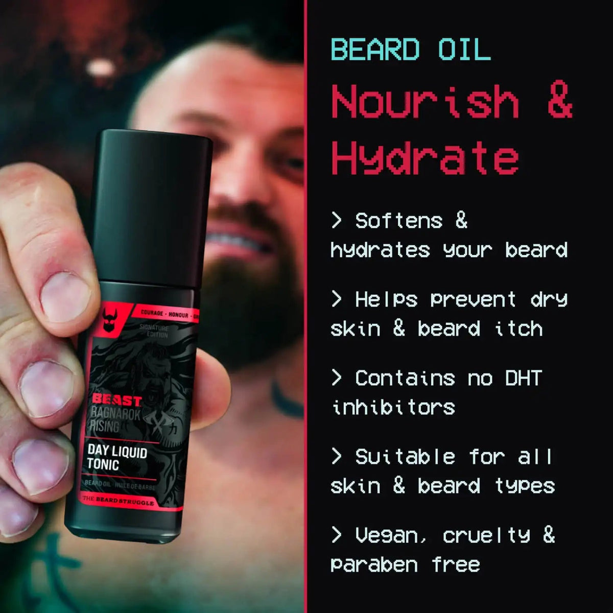 Beast Night Liquid Beard Oil product gallery image