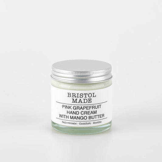 BRISTOLMADE Nourishing Hand Cream Pink Grapefruit & Mango Butter 60ml