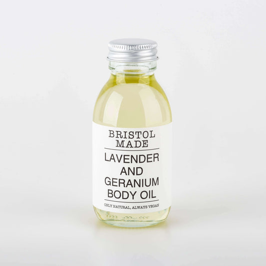 BRISTOLMADE Body Oil Lavender & Geranium 100ml