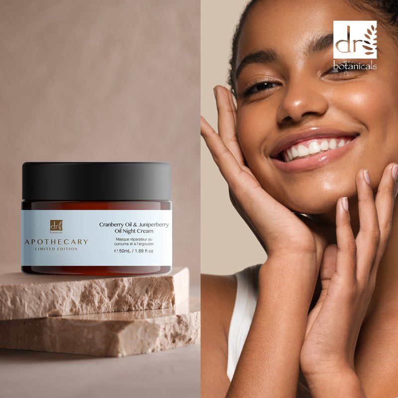 Dr Botanicals Cranberry & Juniper Berry Night Cream 50ml