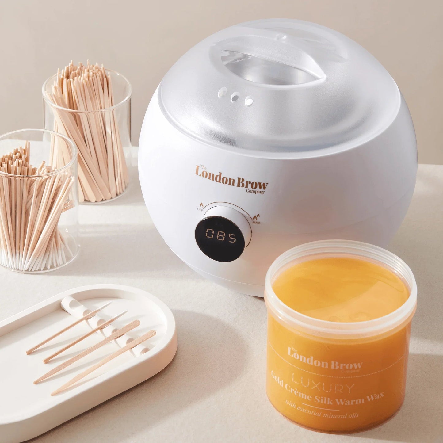 London Brow Digital Wax Heater for Soft & Hard Wax