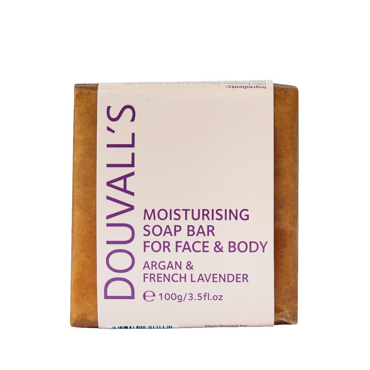 Organic Argan & French Lavender Soap 100g | Nourishing, Ethical, And Giving Back