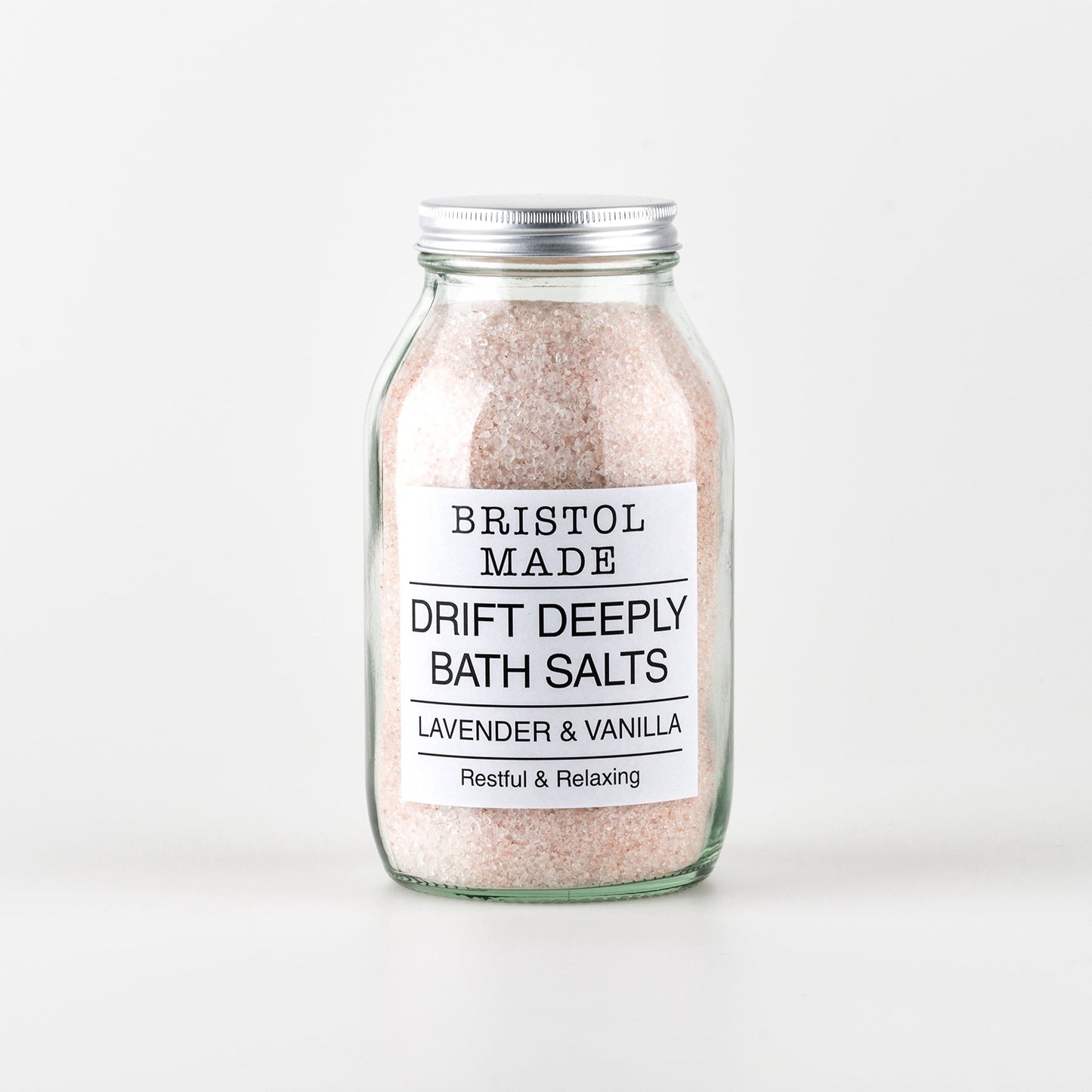 BRISTOLMADE Drift Deeply Bath Salts Lavender & Vanilla 500ml
