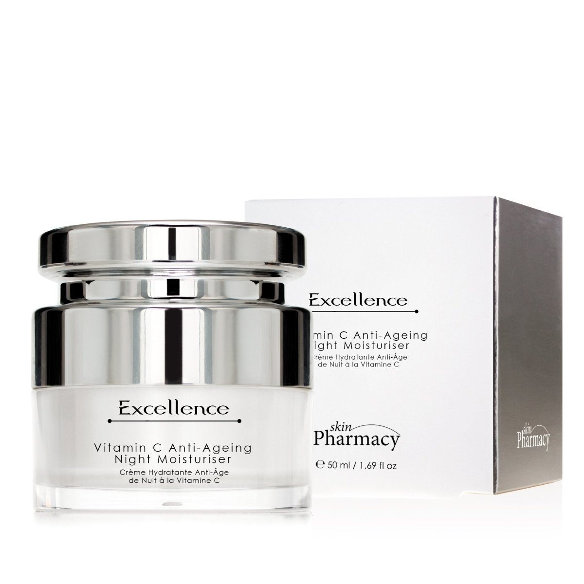 skinChemists Excellence Vitamin C Anti-Ageing Night Moisturiser 50ml