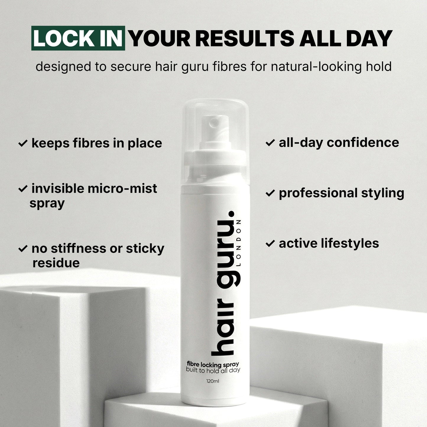Hair Fibre Locking Spray 120ml