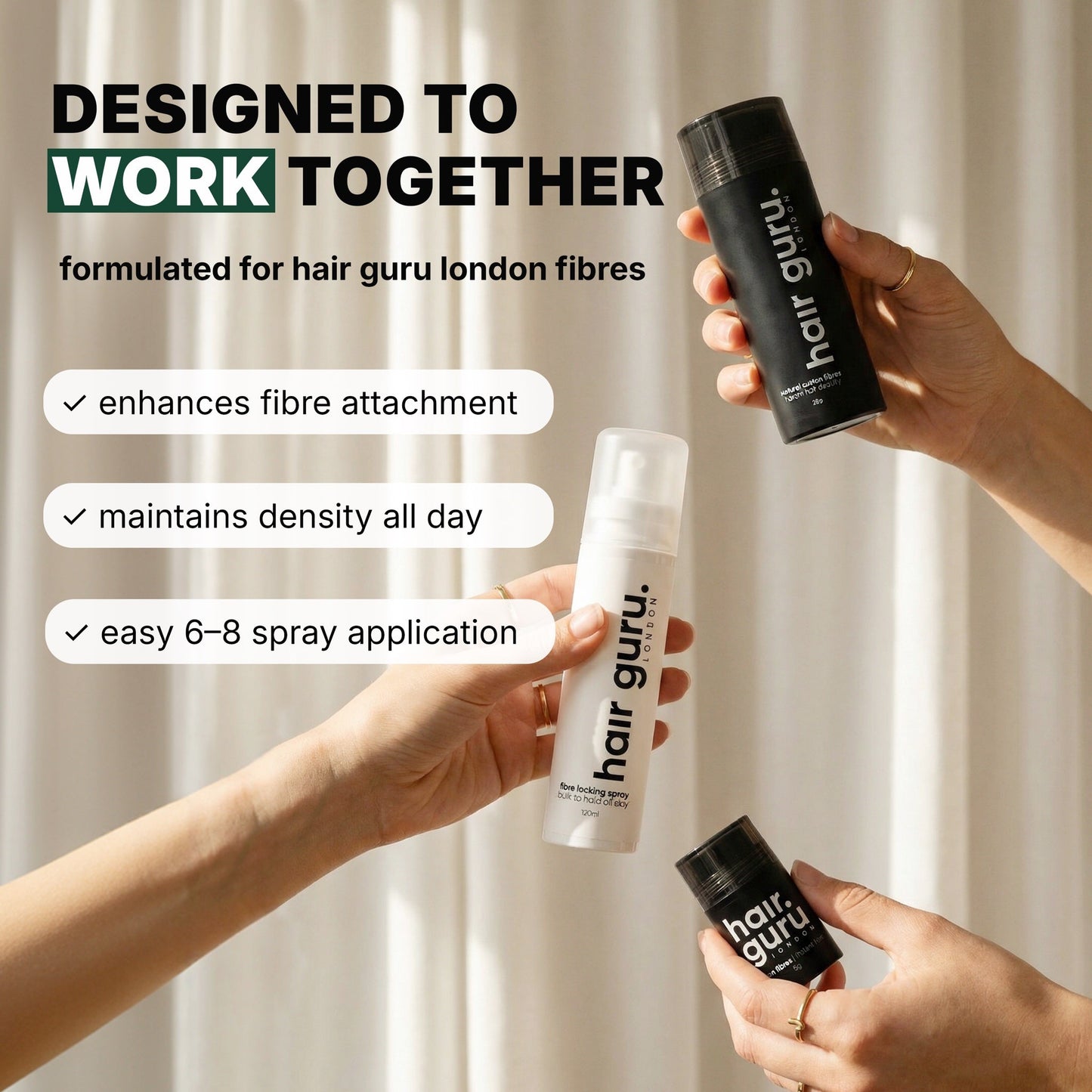 Hair Fibre Locking Spray 120ml