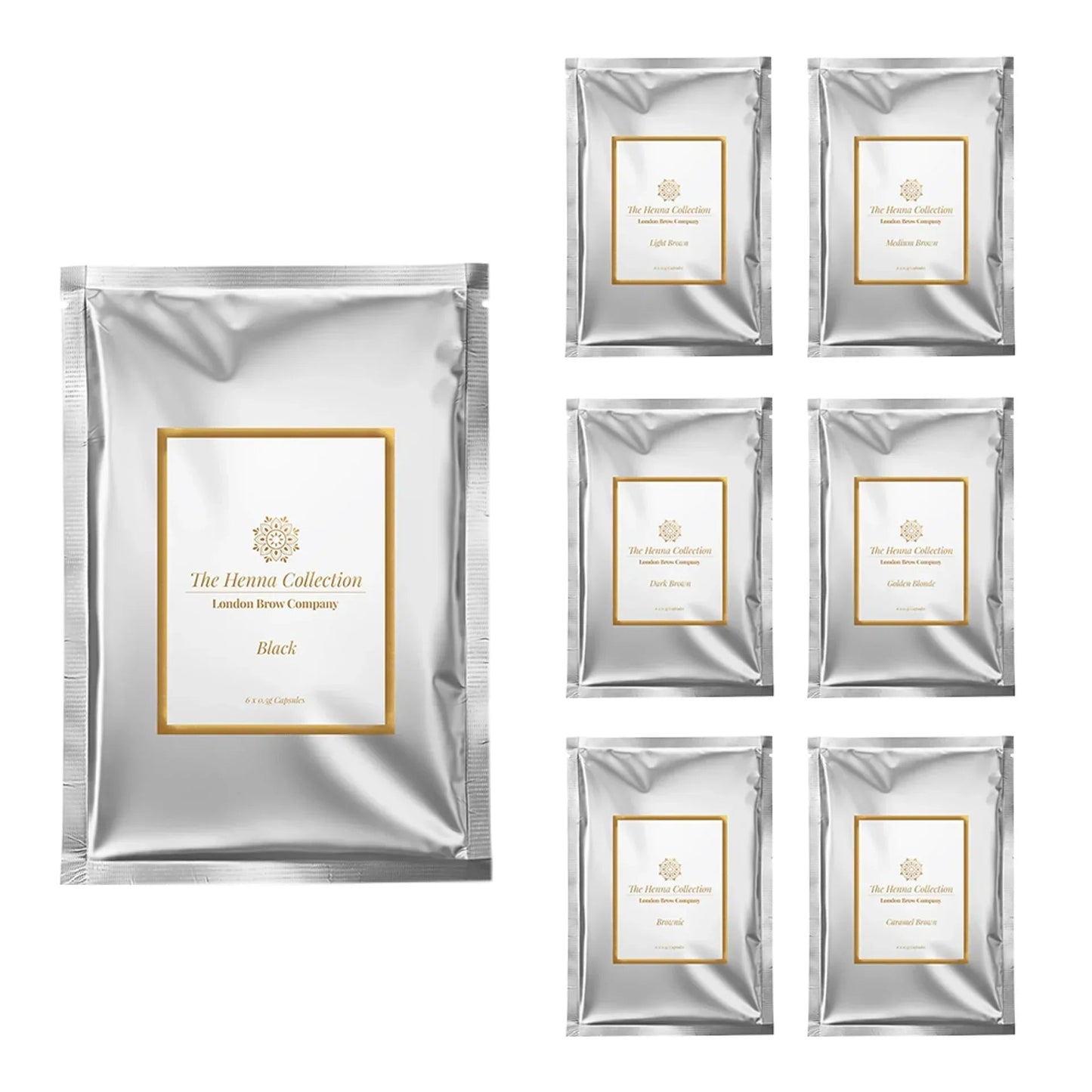 London Brow Henna Brow Powder 10g Sachets