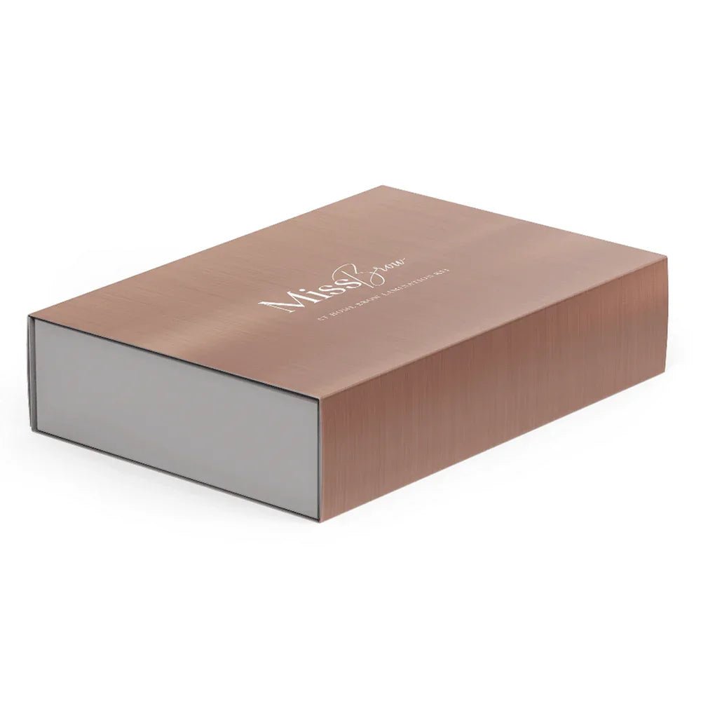 Miss Brow Home Brow Lamination Gift Set with Tools & Brow Care Serum