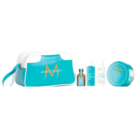 Moroccanoil Molding Cream Wash Bag Set [SPECIAL OFFER]