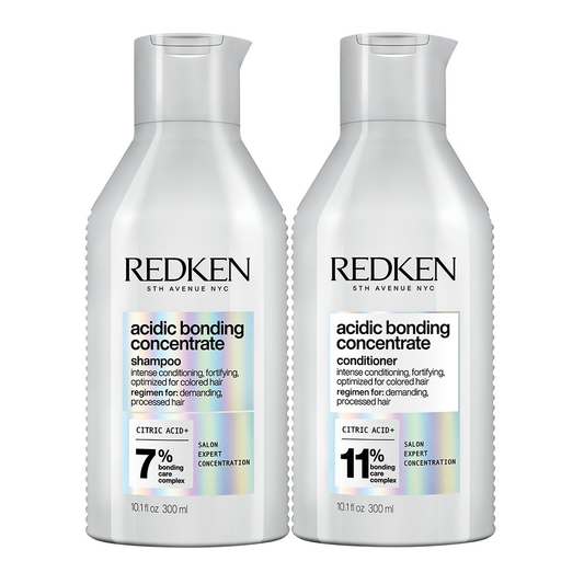 Redken Acidic Bonding Concentrate Shampoo & Conditioner 300ml Duo
