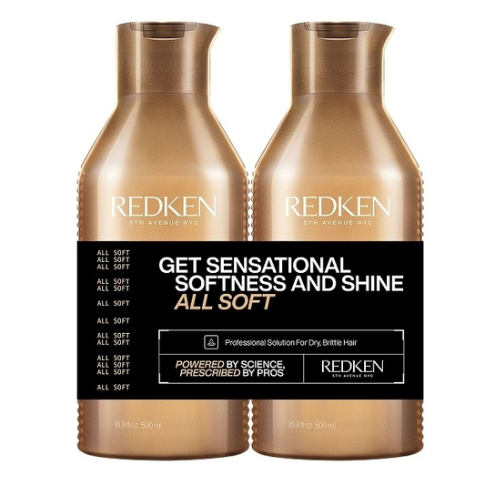 Redken All Soft Shampoo & Conditioner Duo 500ml