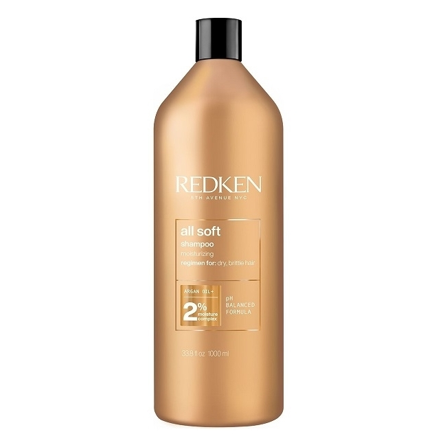 Redken All Soft Shampoo 1000ml