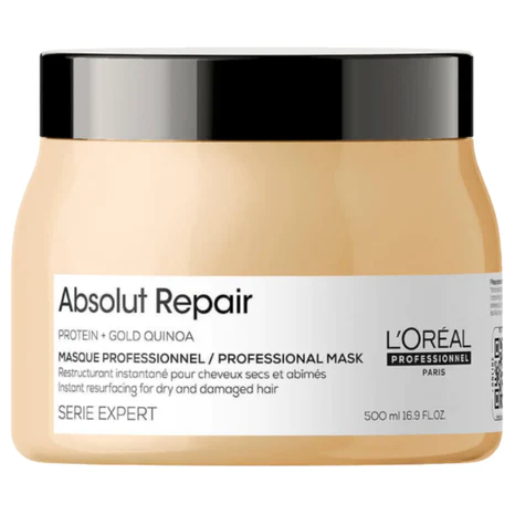 Serie Expert Absolut Repair Gold Quinoa Mask for Damaged Hair 500ml