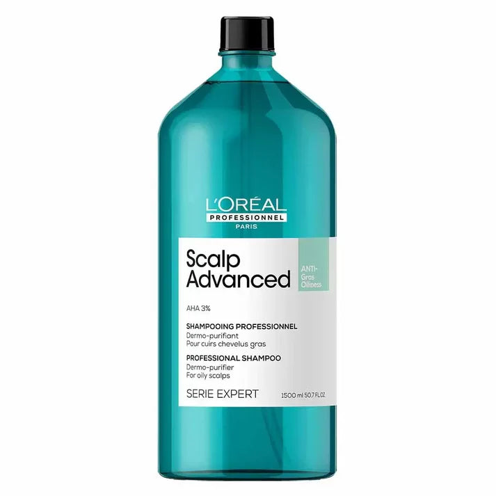 L'Oréal Professionnel Scalp Advanced Dermo Purifier Shampoo 1500ml – professional oily scalp treatment