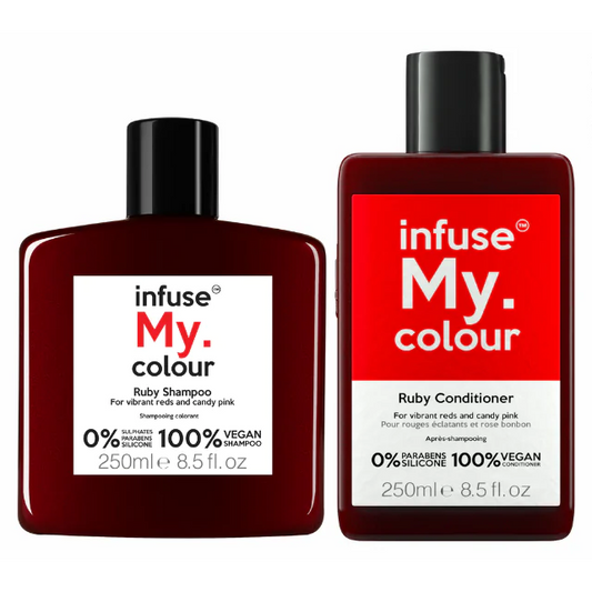 infuse My. Colour Ruby Shampoo & Conditioner Bundle