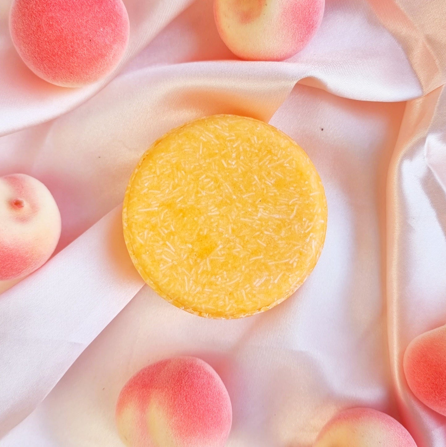 Soul and Soap Just Peachy Solid Shampoo Bar 55g