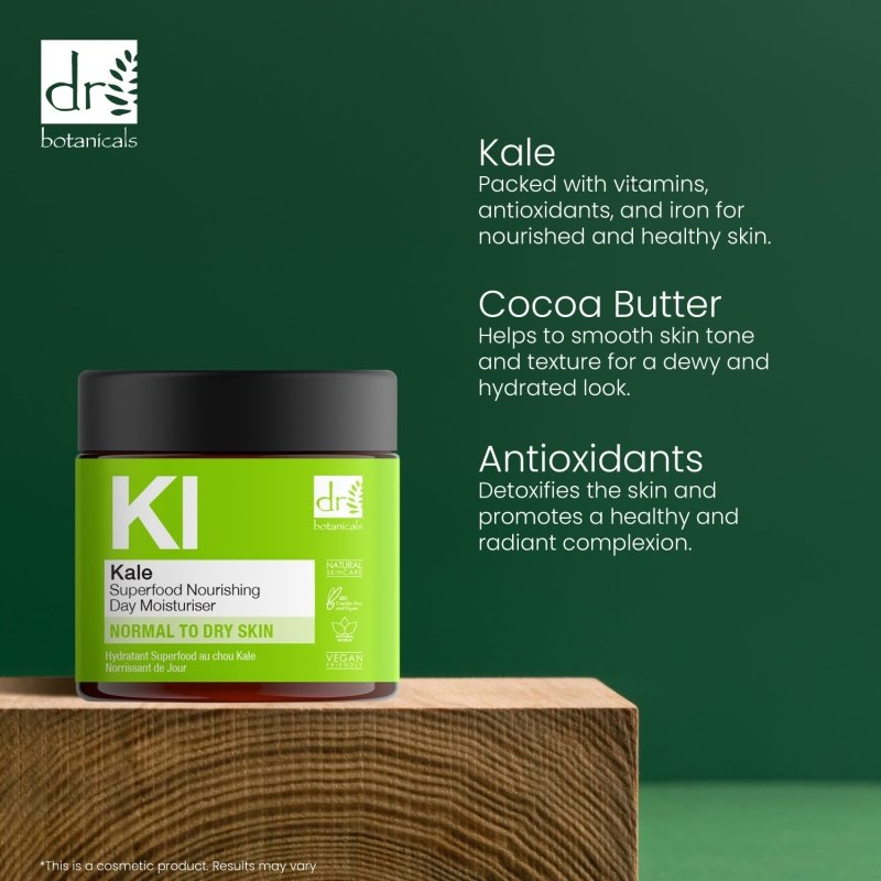 Kale Superfood Nourishing Day Moisturiser 60ml