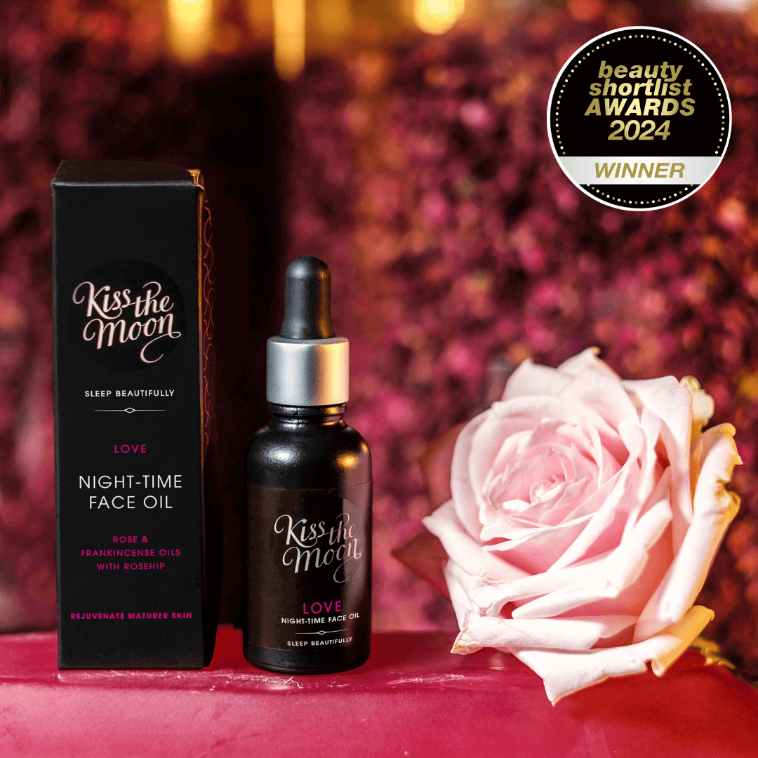 LOVE Night-Time Face Oil | Rejuvenate Skin with Rose & Frankincense