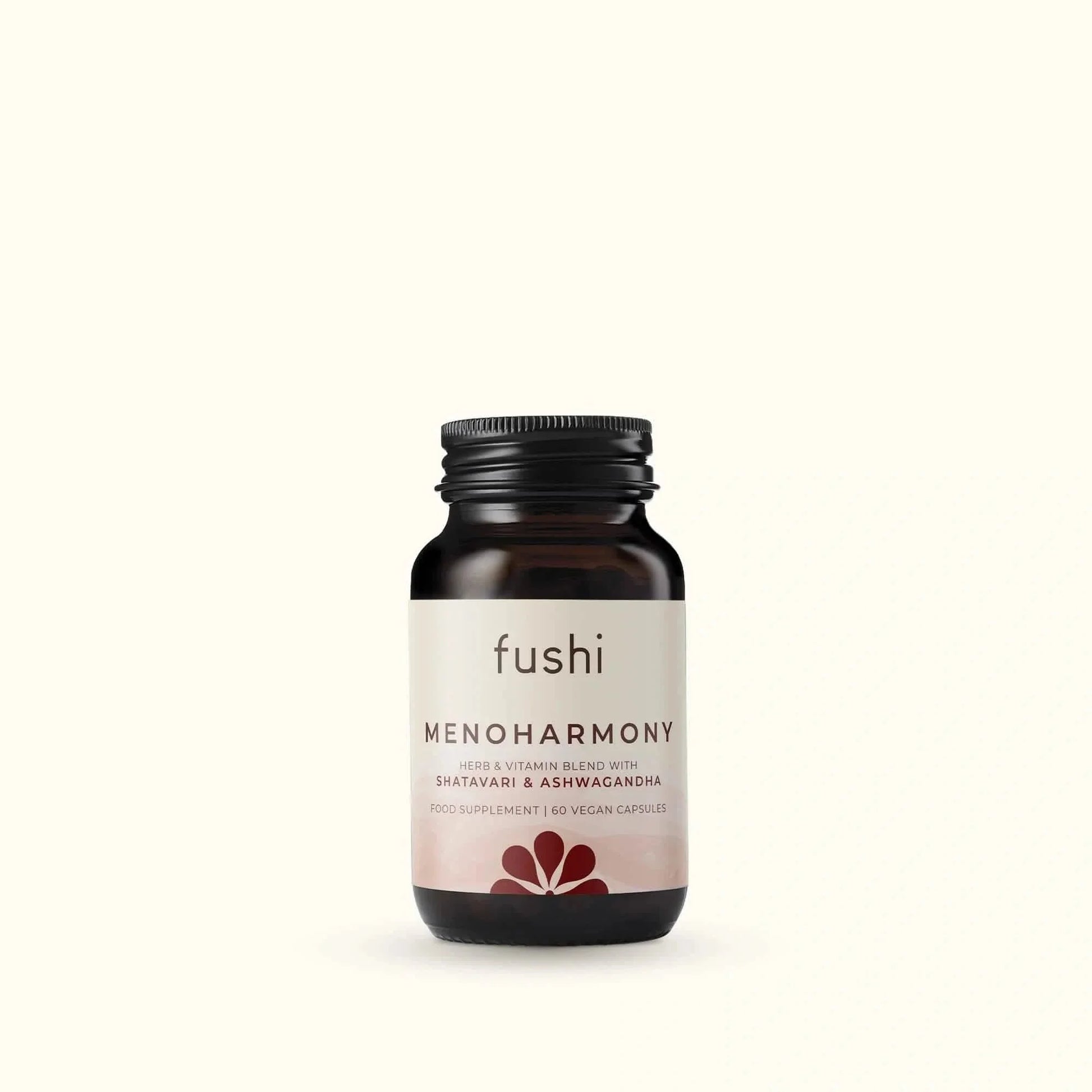 Fushi Meno Harmony Herbal Blend Supplement 60 Capsules on a white background