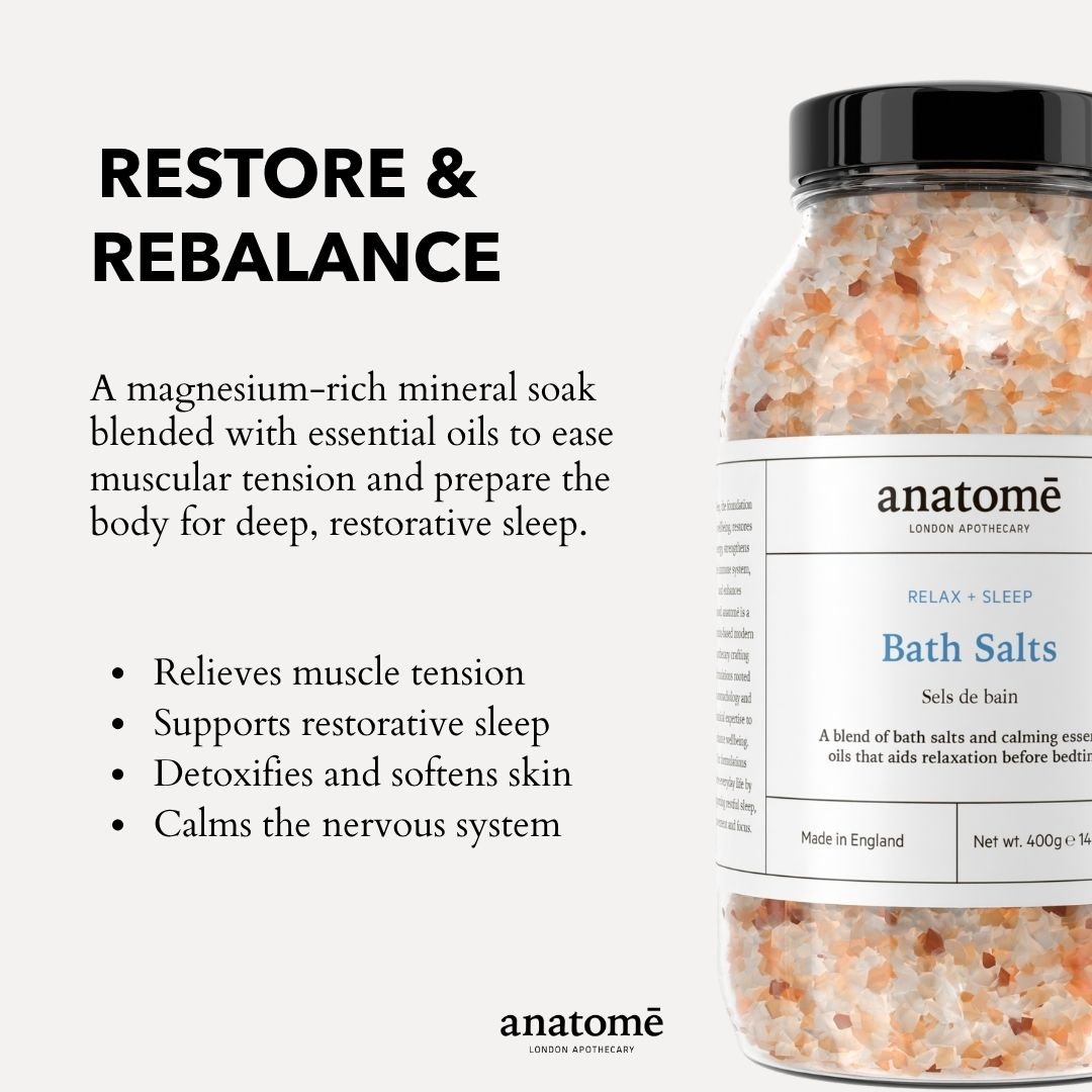 anatomē Relax + Sleep Chamomile Bath Salts 480g