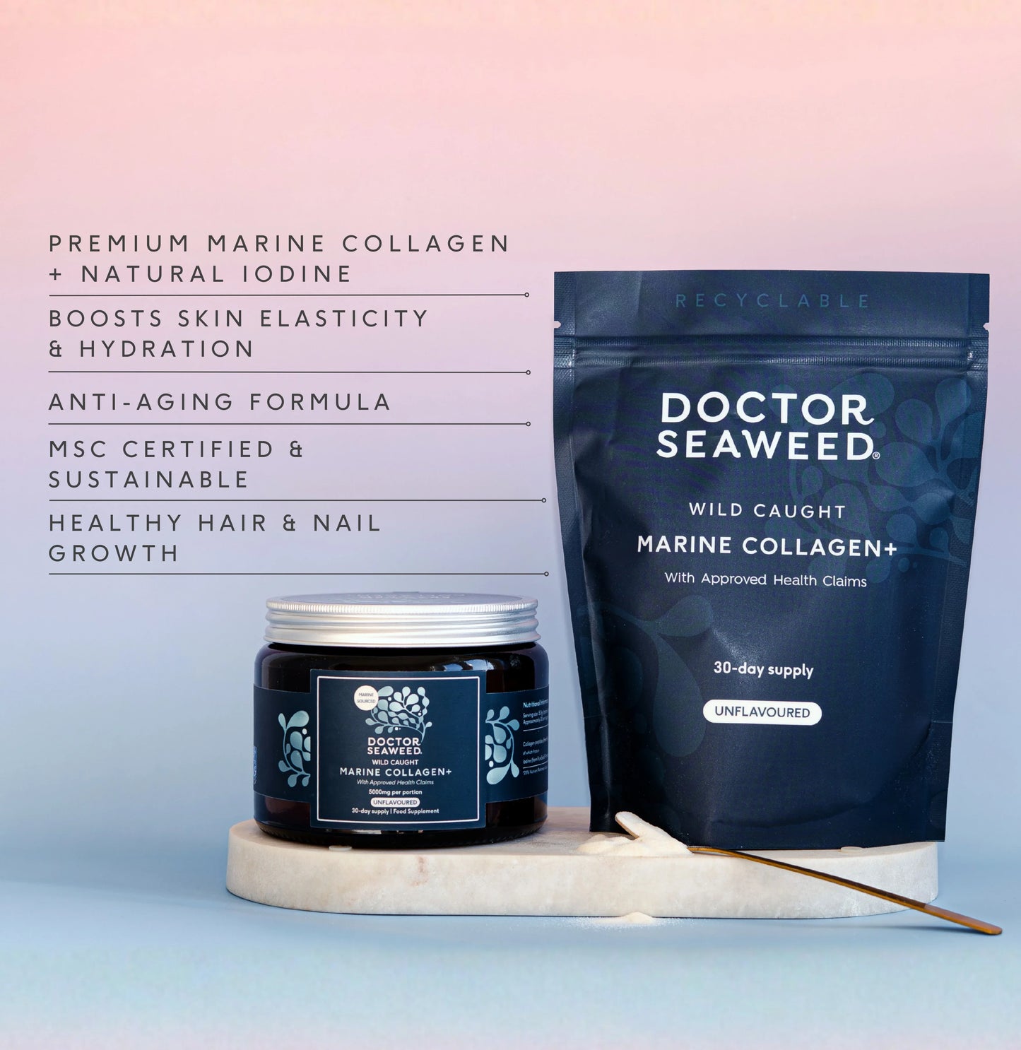 Doctor Seaweed Collagen+ Marine Collagen Powder 230g