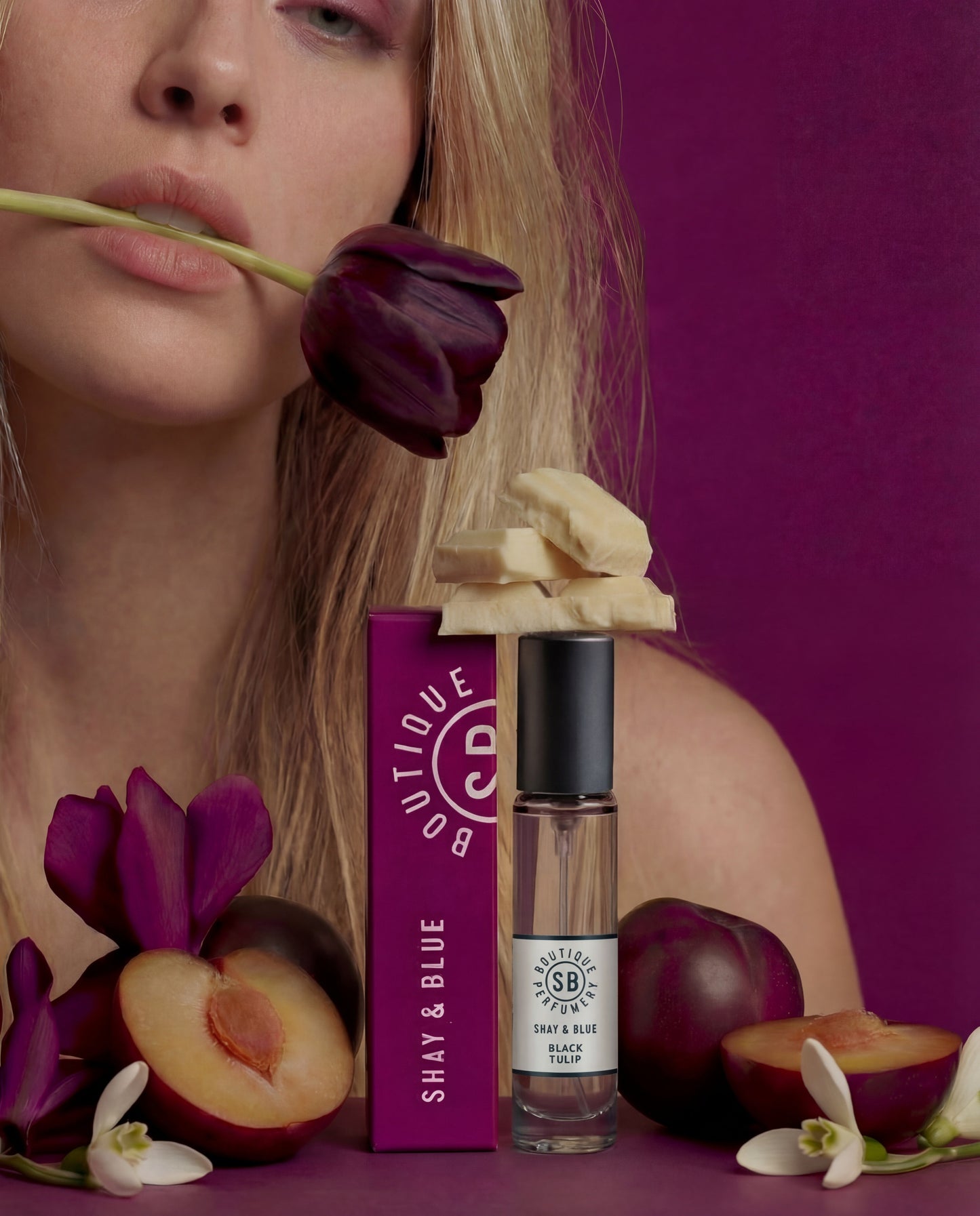 Shay & Blue Black Tulip Natural Spray Fragrance 10ml