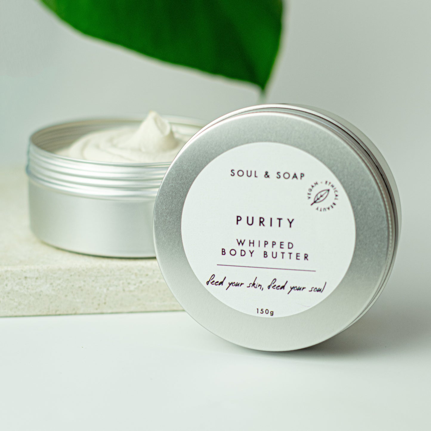 Soul and Soap Purity Whipped Body Butter 150g