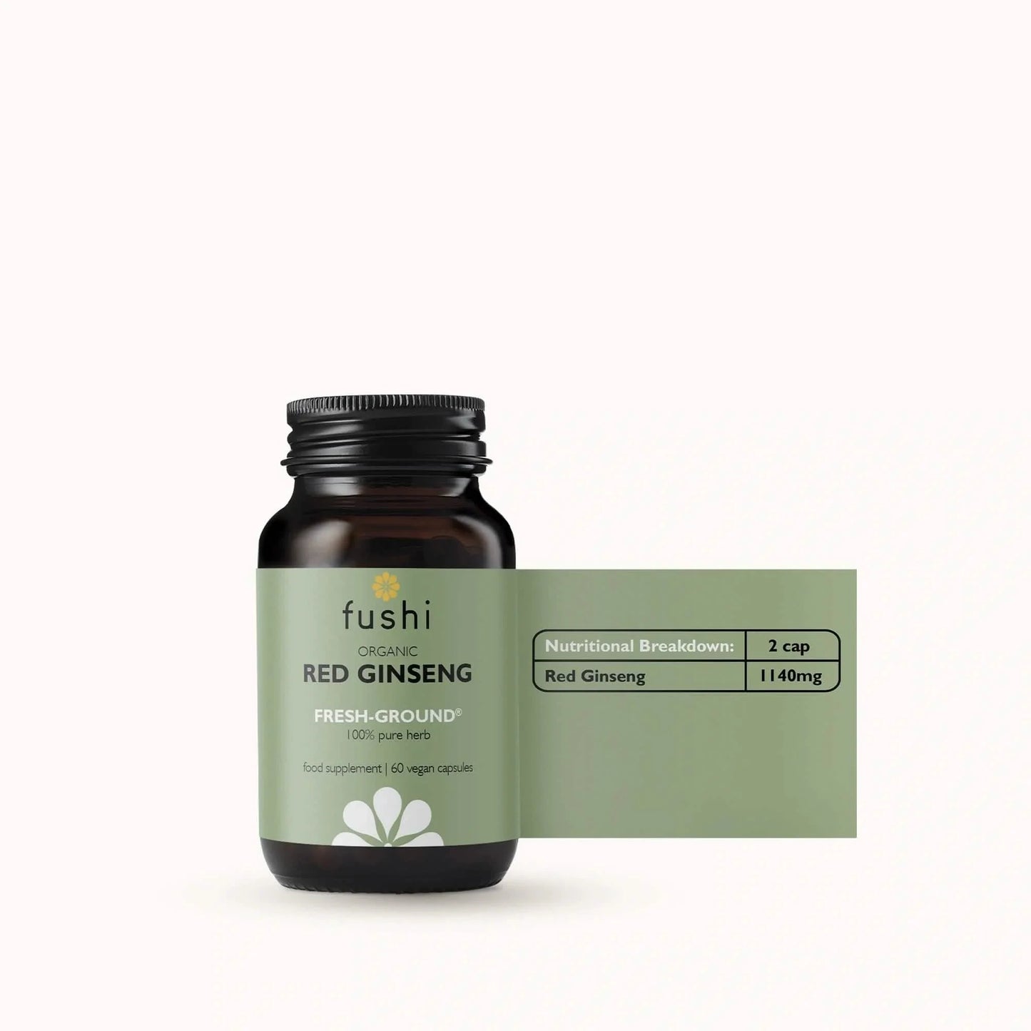 Fushi Organic Red Ginseng 60 Capsules