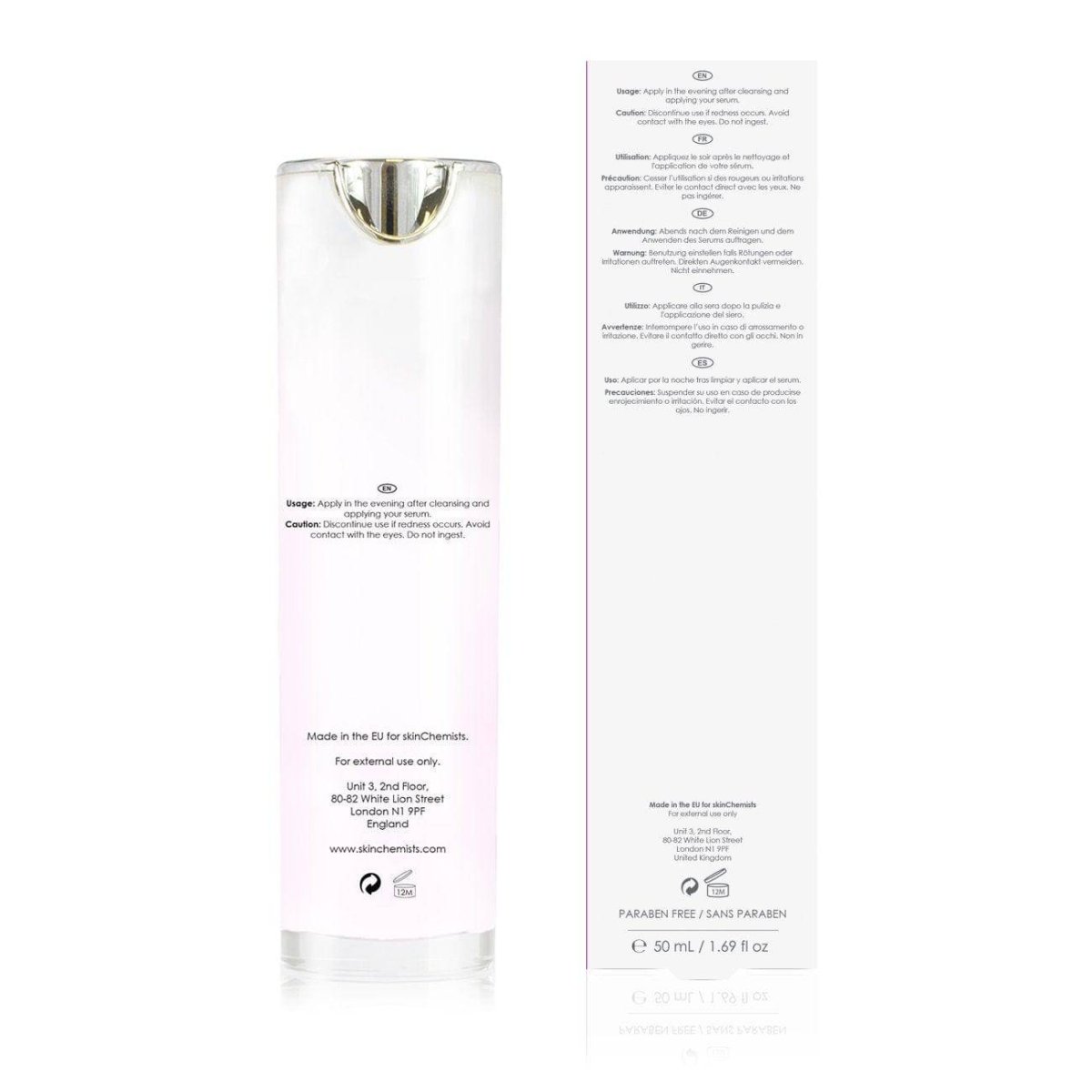 skinChemists Rose Quartz Mineral Night Moisturiser 50ml