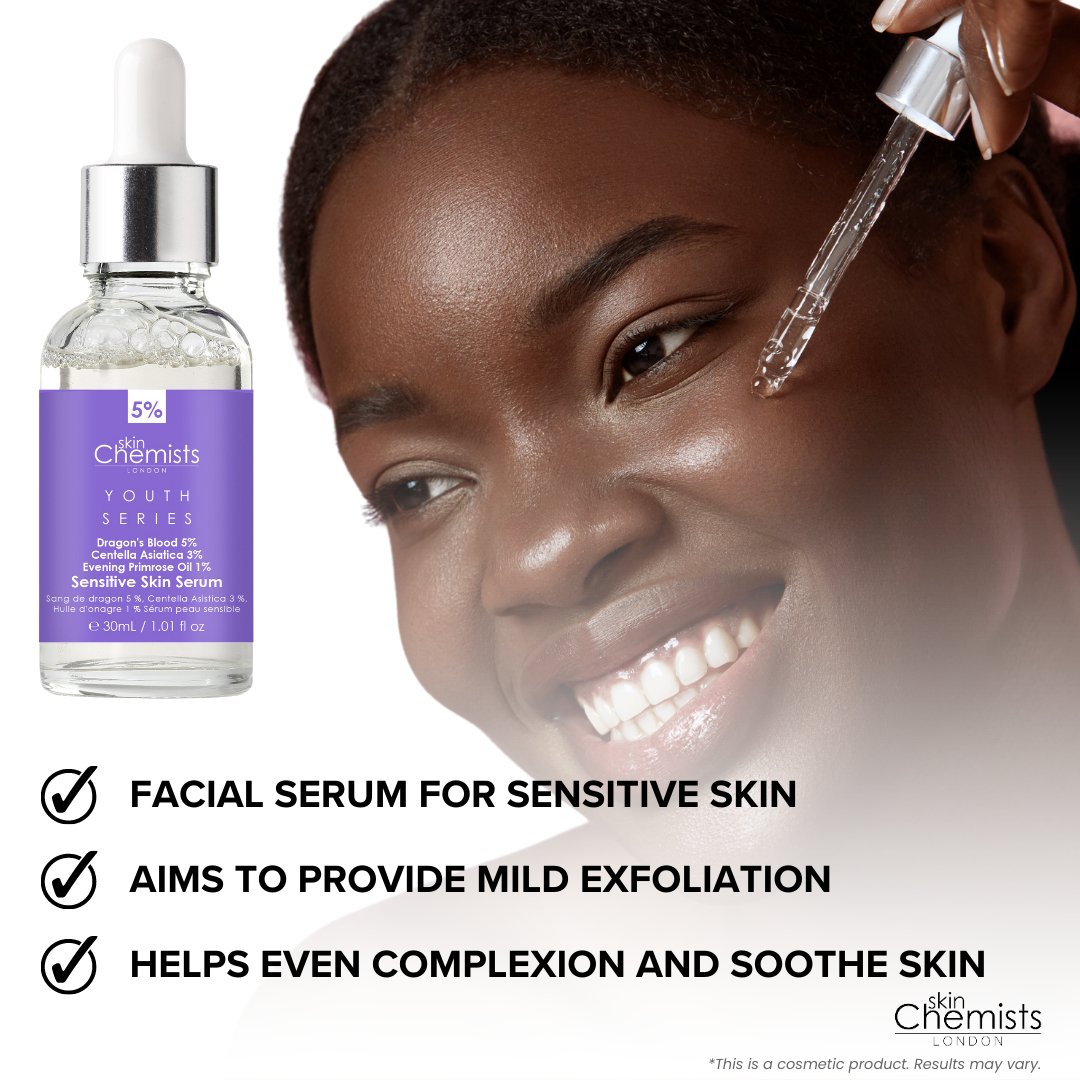 skinChemists Rose and Lavender Intensive Night Therapy Eye Serum 15ml