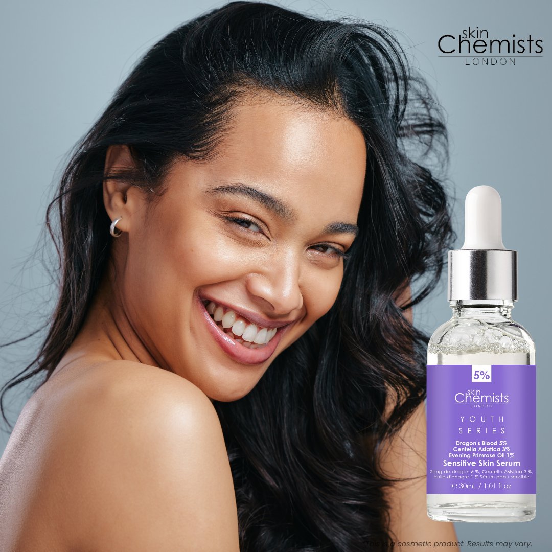 skinChemists Rose and Lavender Intensive Night Therapy Eye Serum 15ml