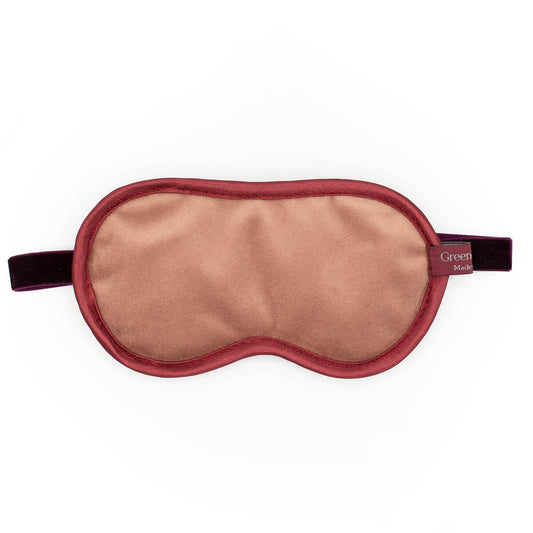 Sleep Mask Filled with Lavender | Blush & Sea Foam
