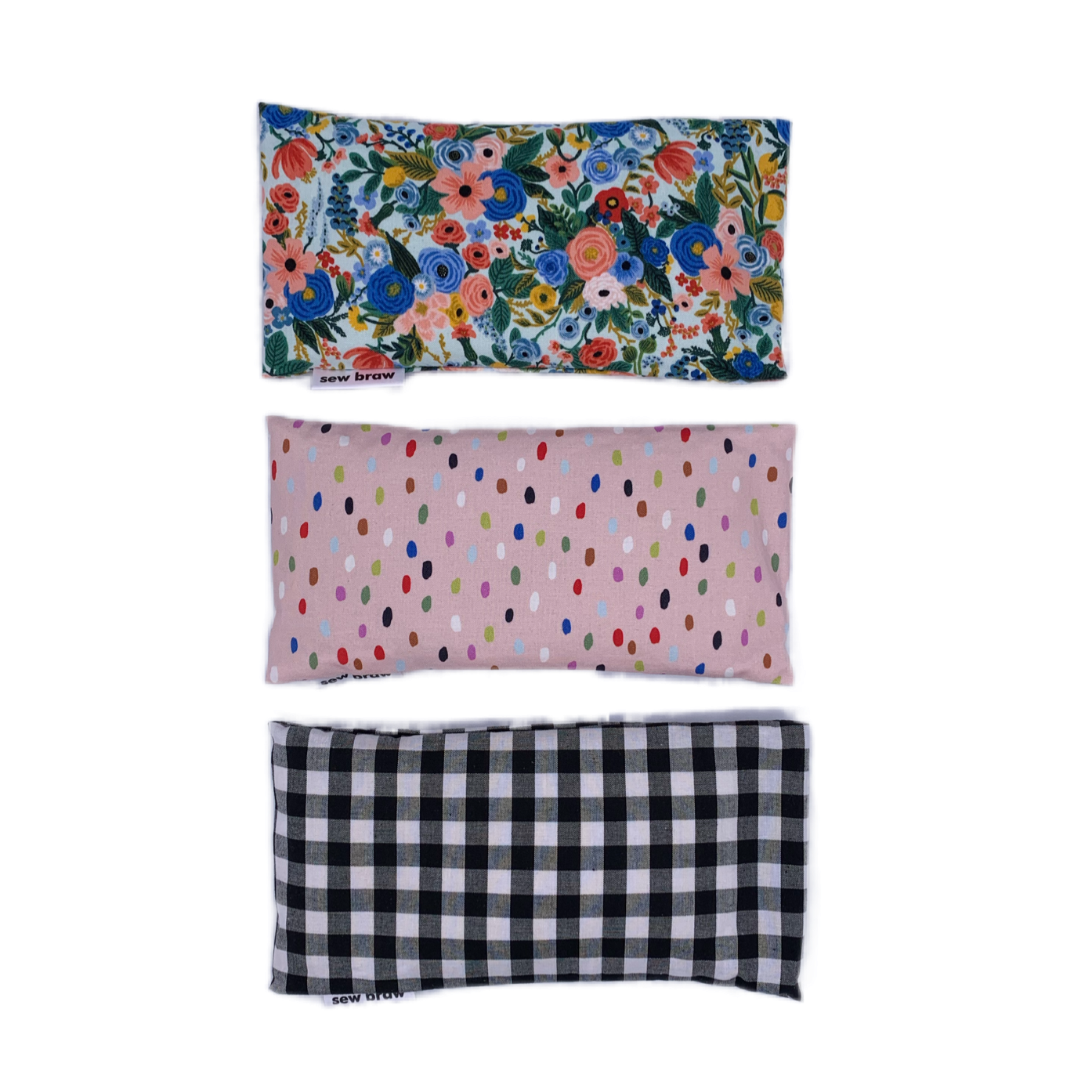 Eye Pillow Filled with Lavender | Organic Flaxseed & Lavender