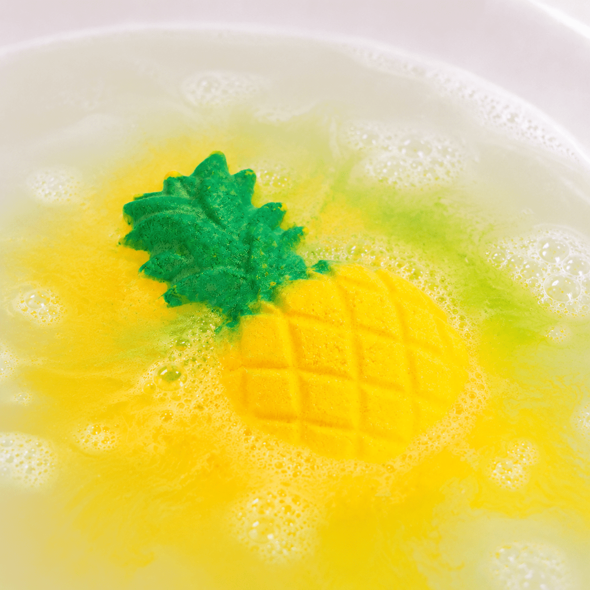 Soul and Soap Swirling Pineapple Bath Bomb 95g