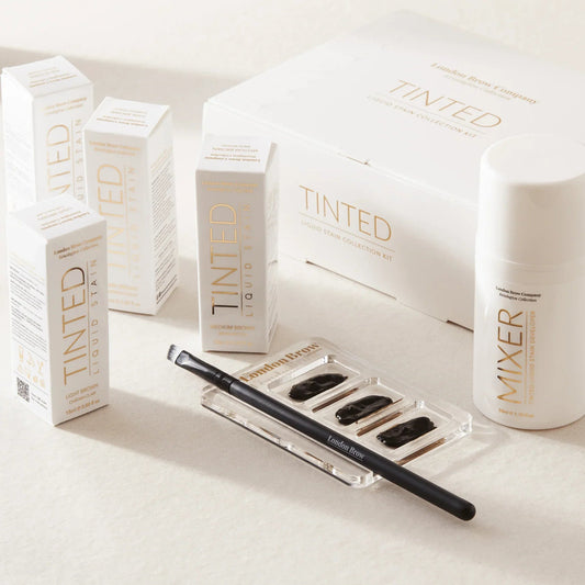 London Brow Tinted Liquid Brow Stain Starter Kit