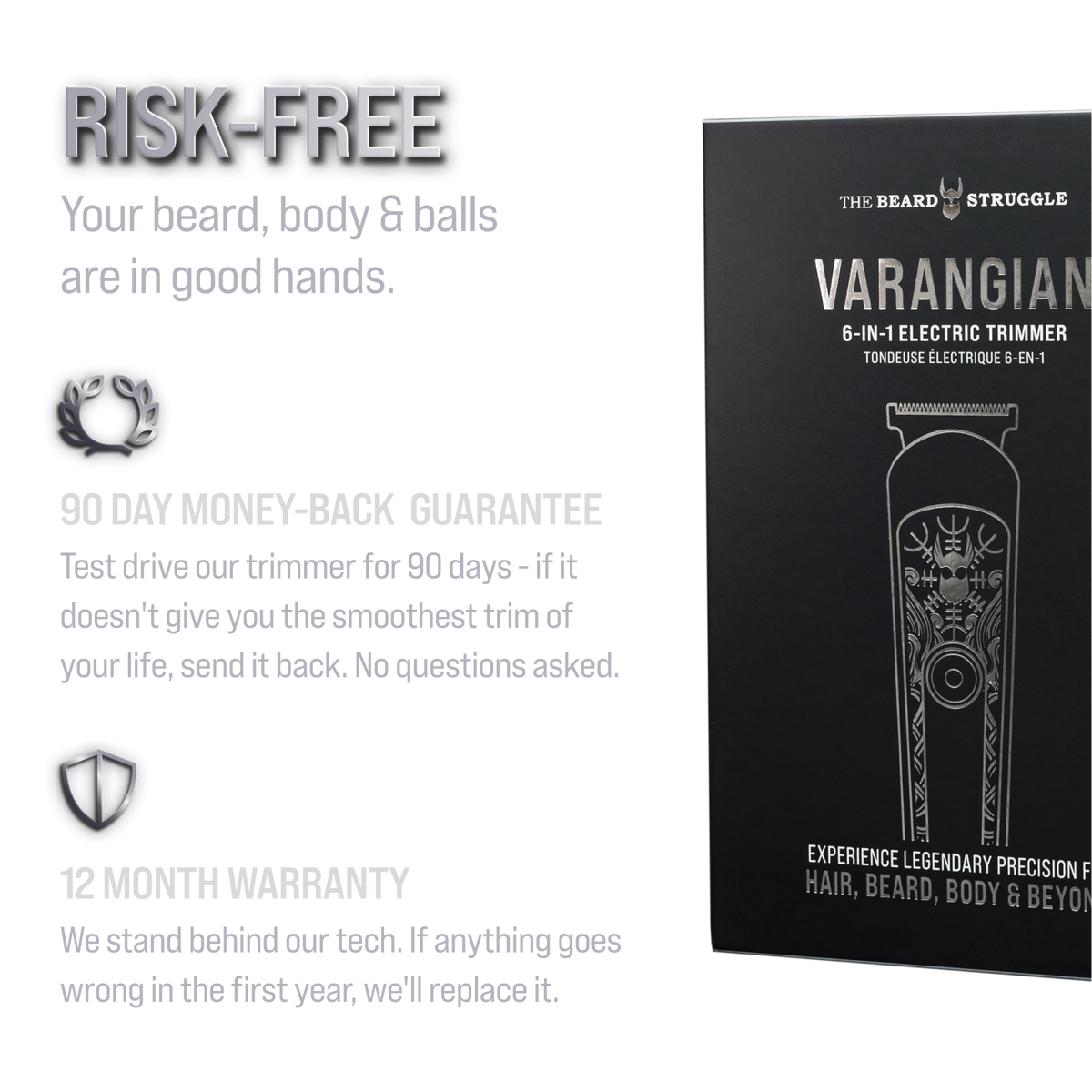 Varangian Trimmer risk-free guarantee