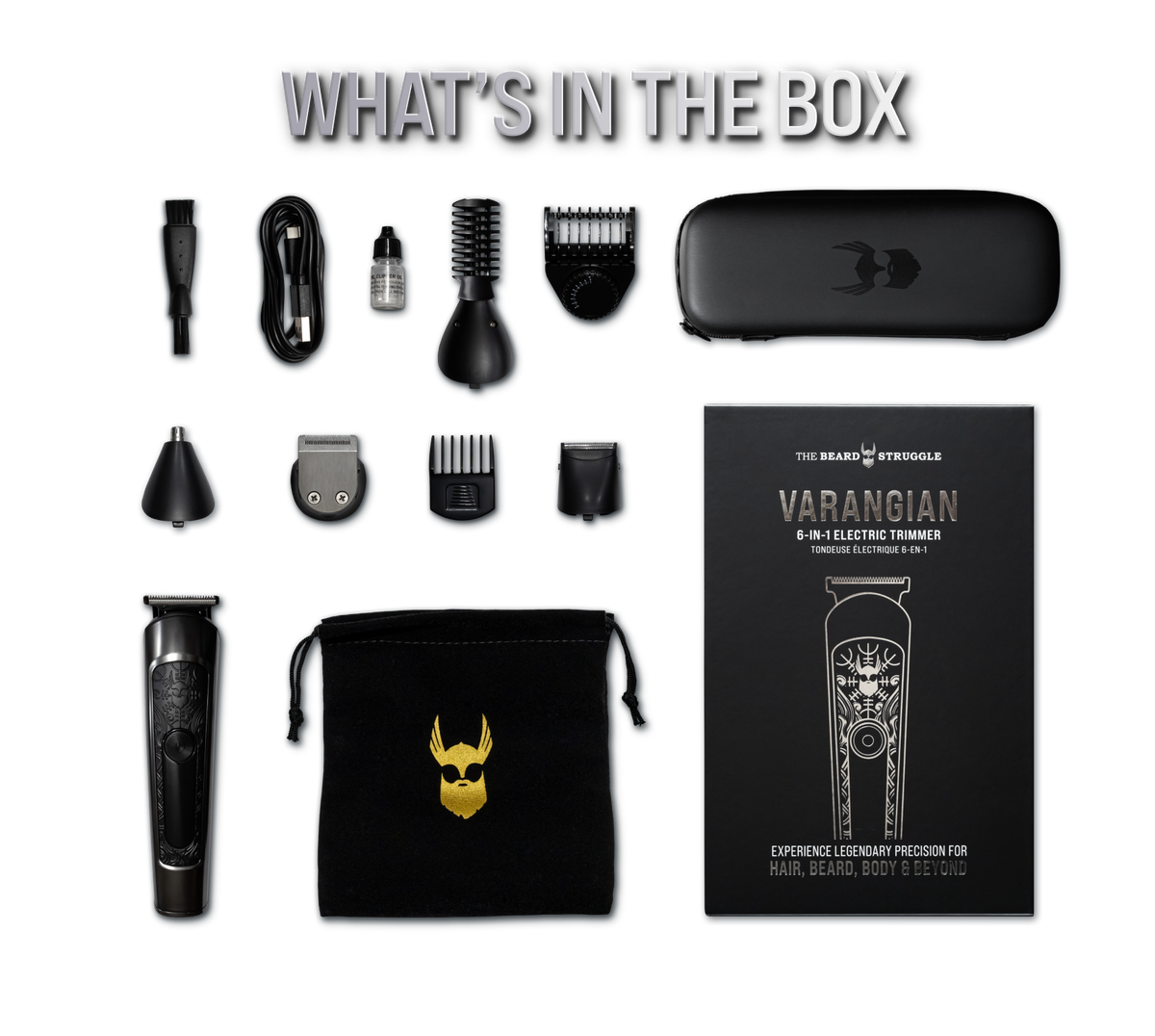 What's in the box Varangian Trimmer