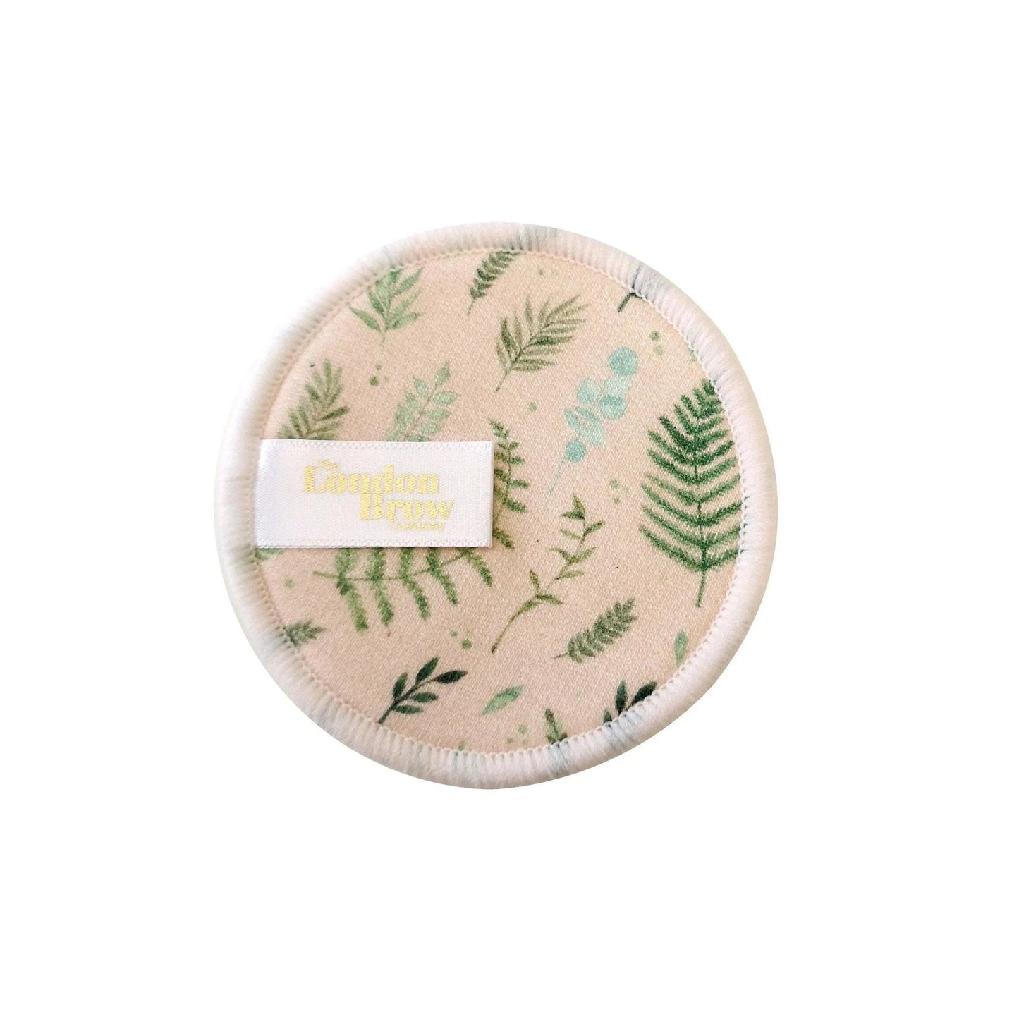 London Brow Reusable Bamboo Makeup Pads & Storage Jar