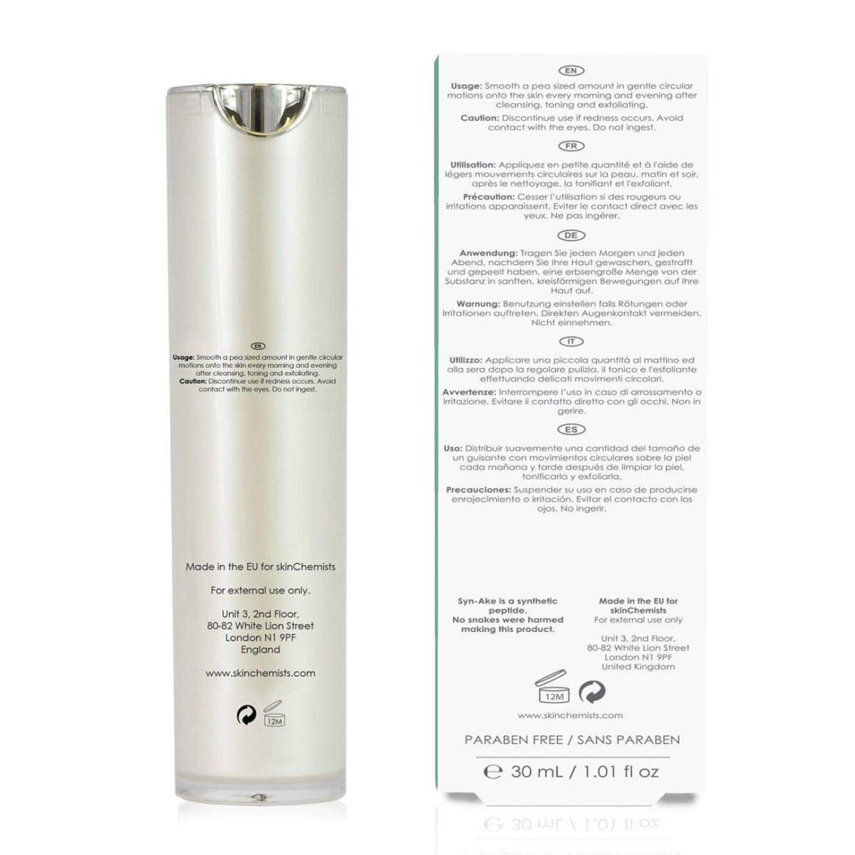 skinChemists Wrinkle Killer Snake Serum 30ml