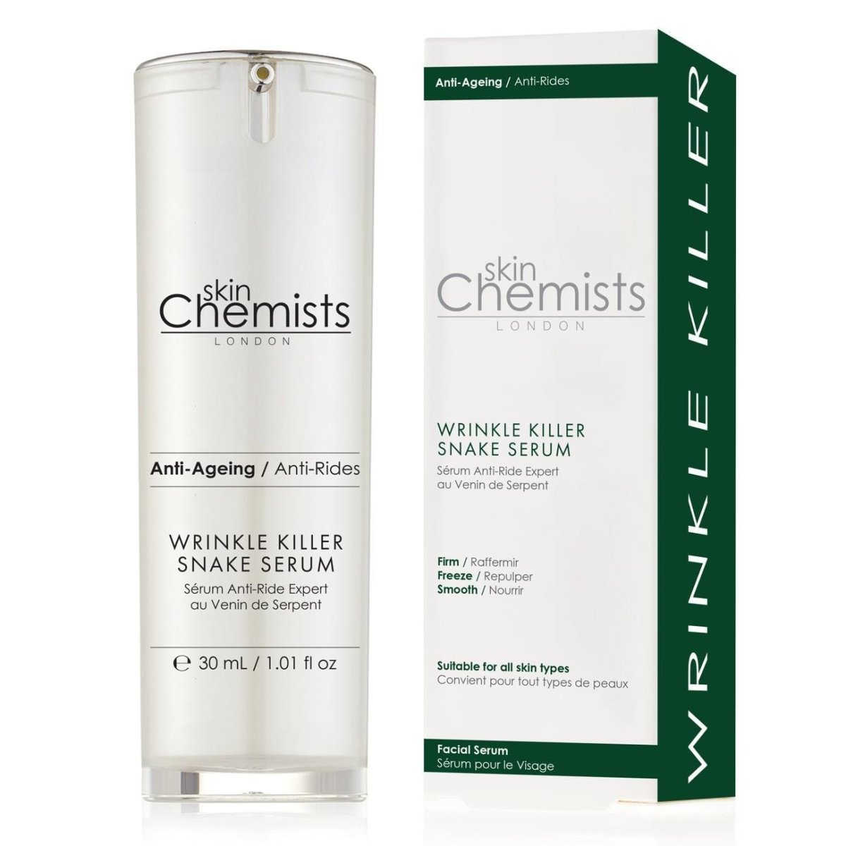 skinChemists Wrinkle Killer Snake Serum 30ml